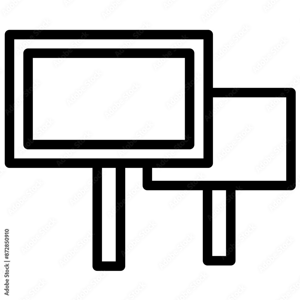 Banner vector icon illustration of Protesting and Civil Disobedience iconset. Banner vector icon illustration of Protesting and Civil Disobedience iconset.