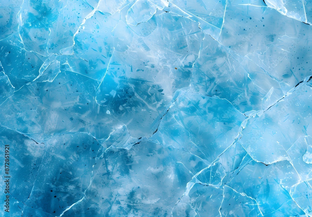 Abstract Blue Ice Texture Background Abstract Blue Ice Texture Background