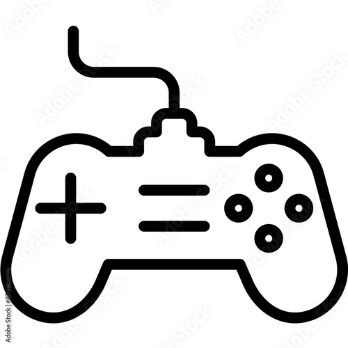 Game Console vector icon illustration of Children Toys iconset.