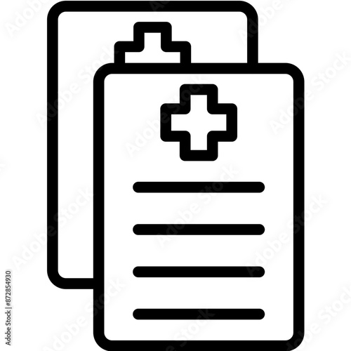 Testament vector icon illustration of Funeral iconset.
