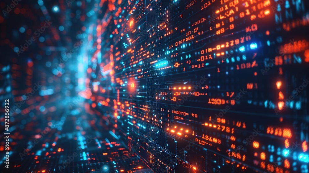 Technology hologram data Technology hologram data