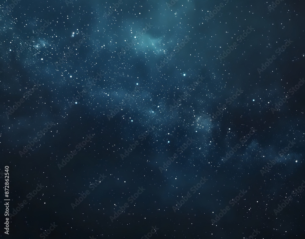 Twinkling Stars In Deep Space Night Sky Twinkling Stars In Deep Space Night Sky