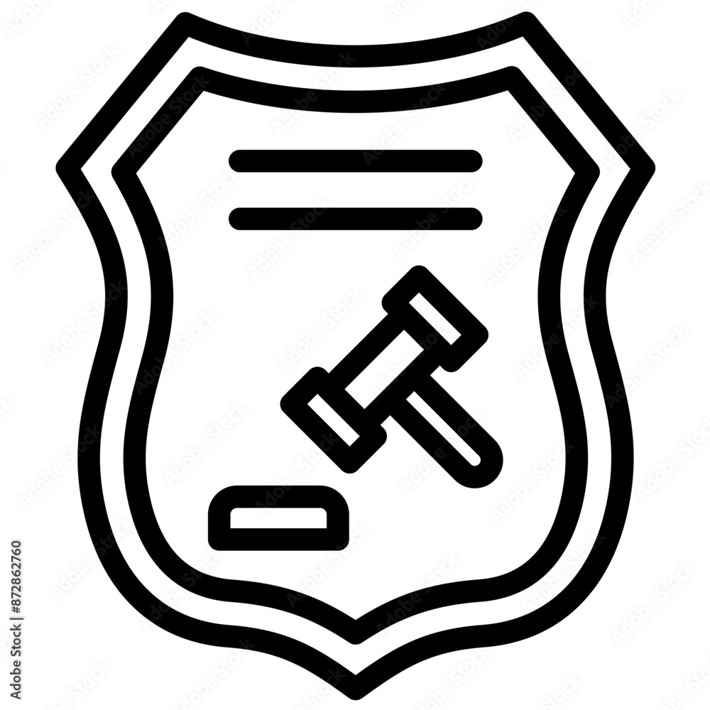 Law Enforcement vector icon illustration of Law & Legislation iconset. Law Enforcement vector icon illustration of Law & Legislation iconset.