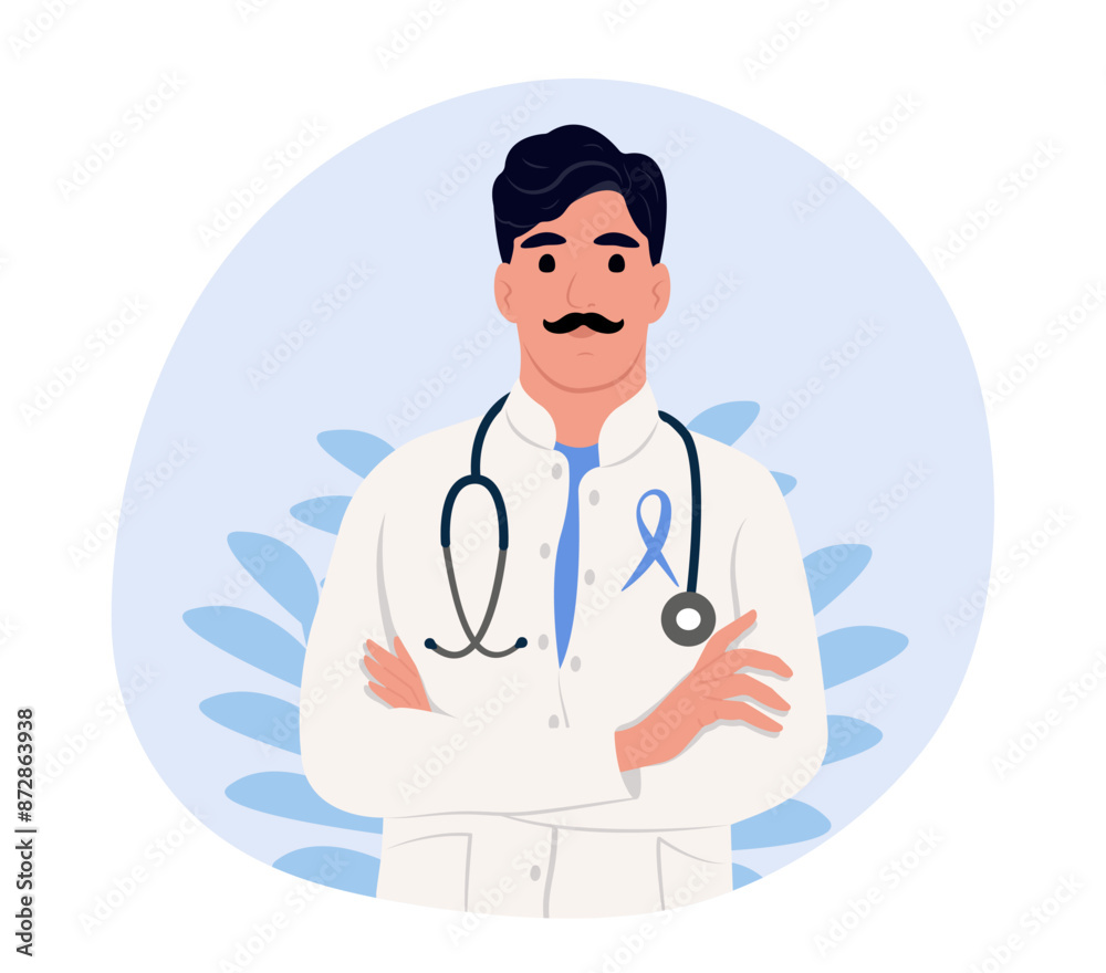 Movember - prostate cancer awareness month. Men's health concept. Awareness of BPH, prostate cancer, bladder cancer and men's health. Movember - prostate cancer awareness month. Men's health concept. Awareness of BPH, prostate cancer, bladder cancer and men's health.