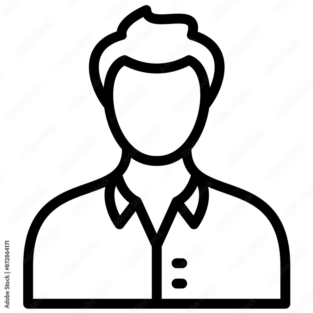 Customer Male vector icon illustration of Street Food iconset. Customer Male vector icon illustration of Street Food iconset.