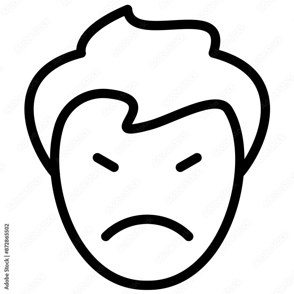 Stubborn vector icon illustration of Generation Gap iconset. Stubborn vector icon illustration of Generation Gap iconset.