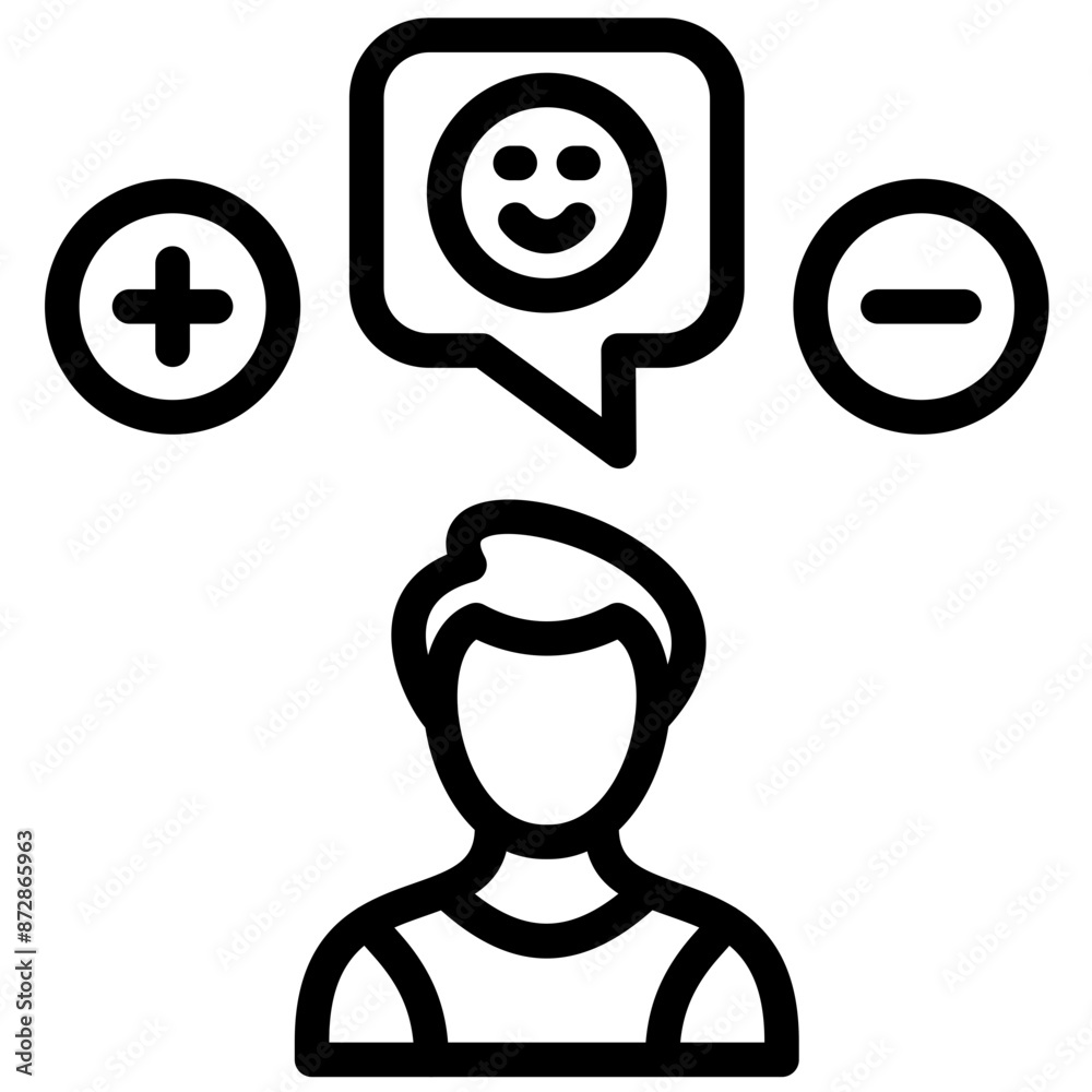 Attitude vector icon illustration of Generation Gap iconset. Attitude vector icon illustration of Generation Gap iconset.