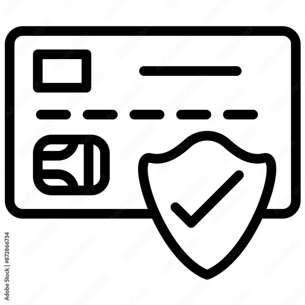 Secure Payment vector icon illustration of Fashion Ecommerce iconset. Secure Payment vector icon illustration of Fashion Ecommerce iconset.