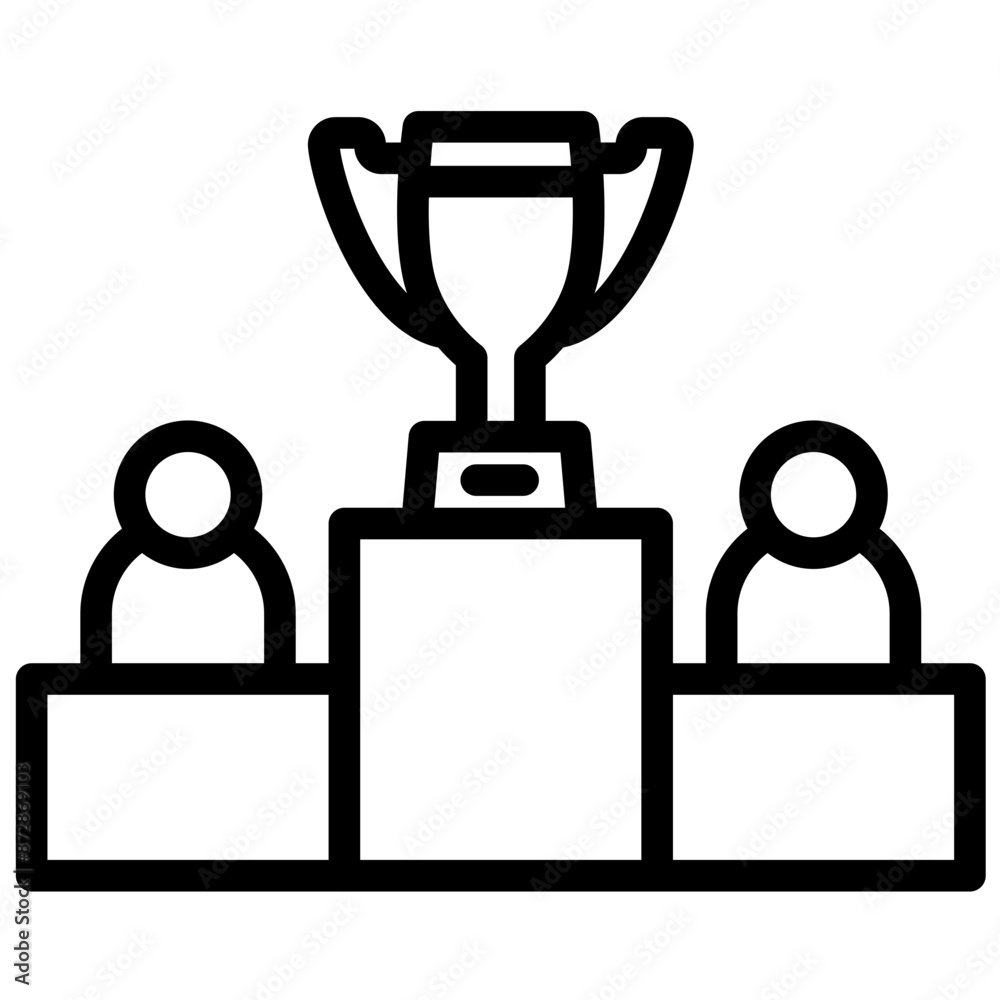 Competition vector icon illustration of Achievements iconset. Competition vector icon illustration of Achievements iconset.