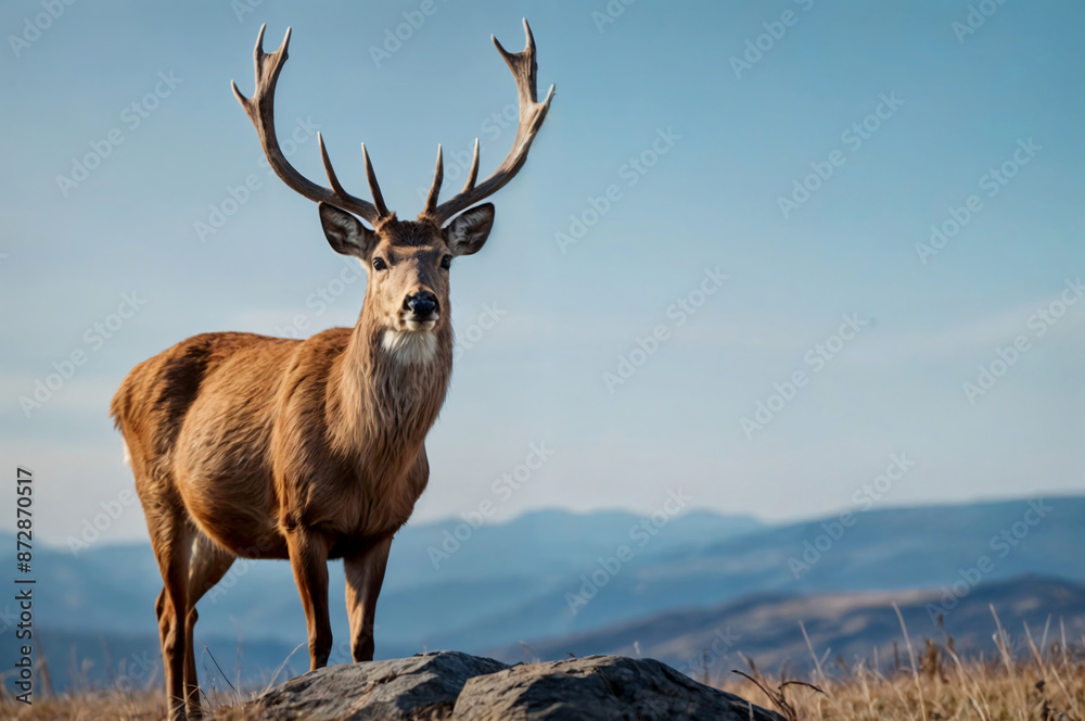 deer in the mountains deer in the mountains