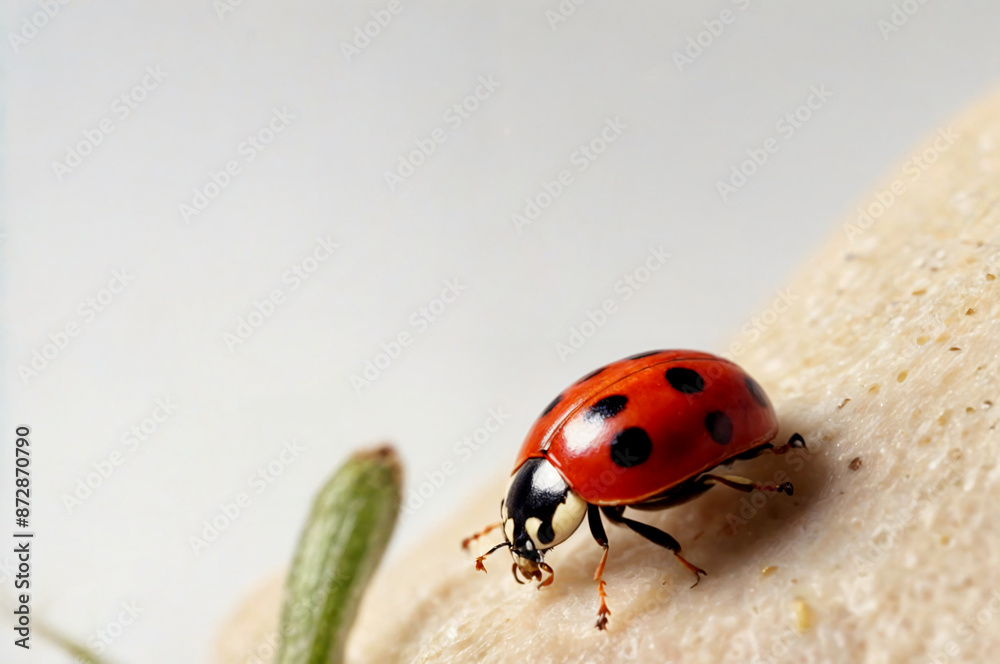 ladybird on a leaf ladybird on a leaf