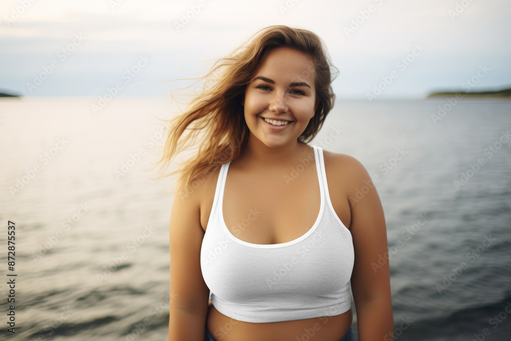 Women's bikini top png product mockup, transparent design Women's bikini top png product mockup, transparent design