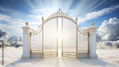 Pearly Gates in the Clouds