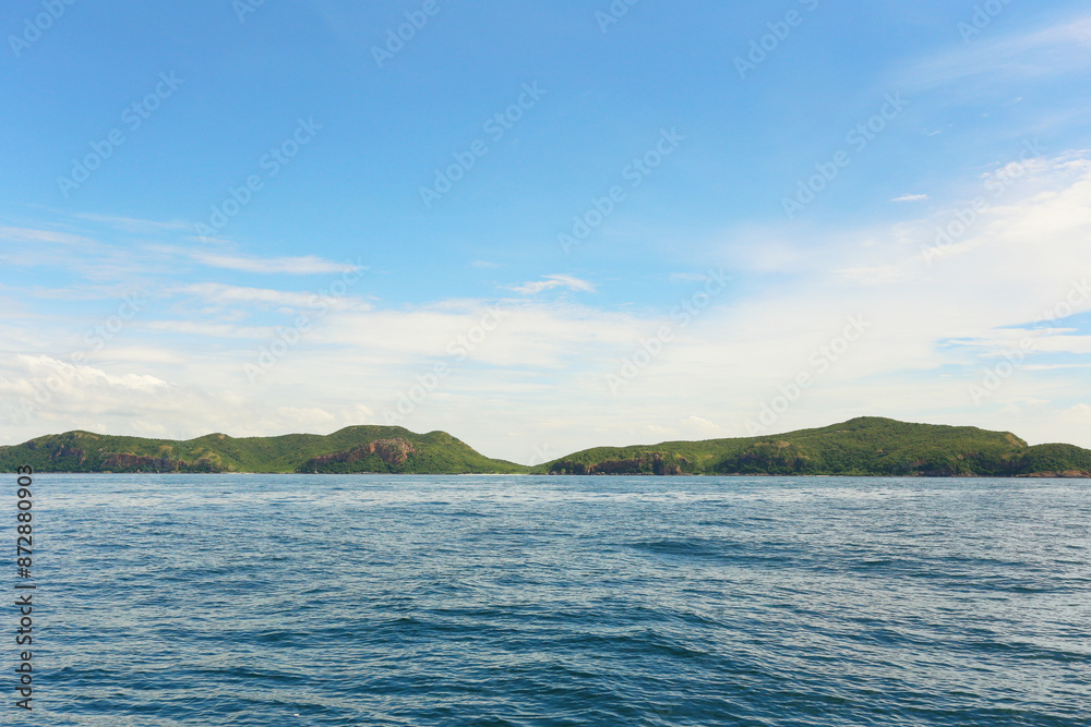 Blue sky and sea view in beauty of the landscape. Blue sky and sea view in beauty of the landscape.