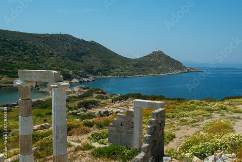 Knidos Ancient City in Datca Peninsula.
Column ruins of Knidos Ancient City in Datça (Datca), Muğla, Turkey.
Beautiful Bay near Knidos Ancient City in Datca Peninsula.