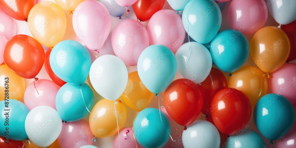 Colorful Balloons Background Colorful Balloons Background