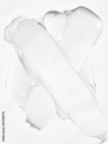 スキンケアクリームのテクスチャー