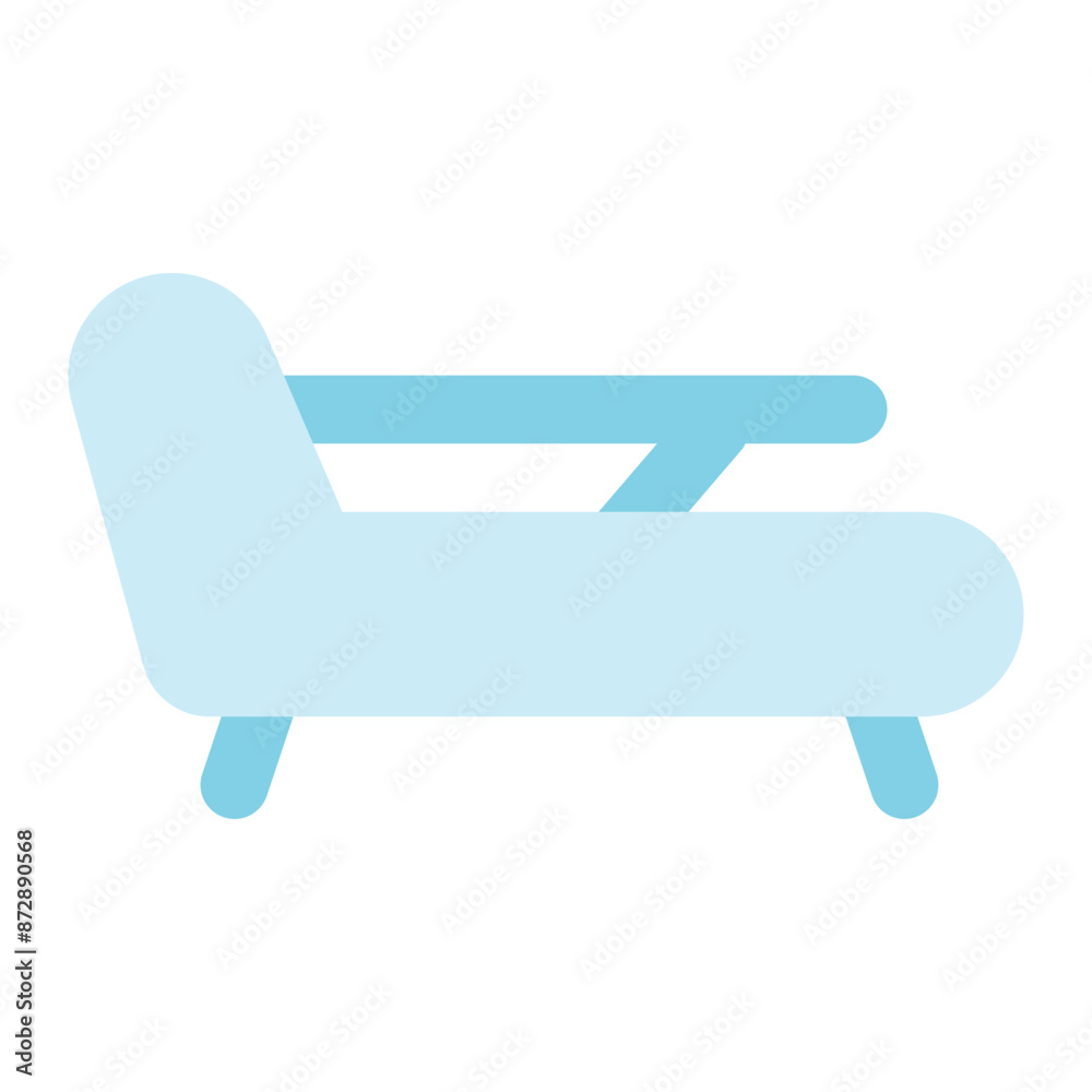 lounger icon for illustration lounger icon for illustration