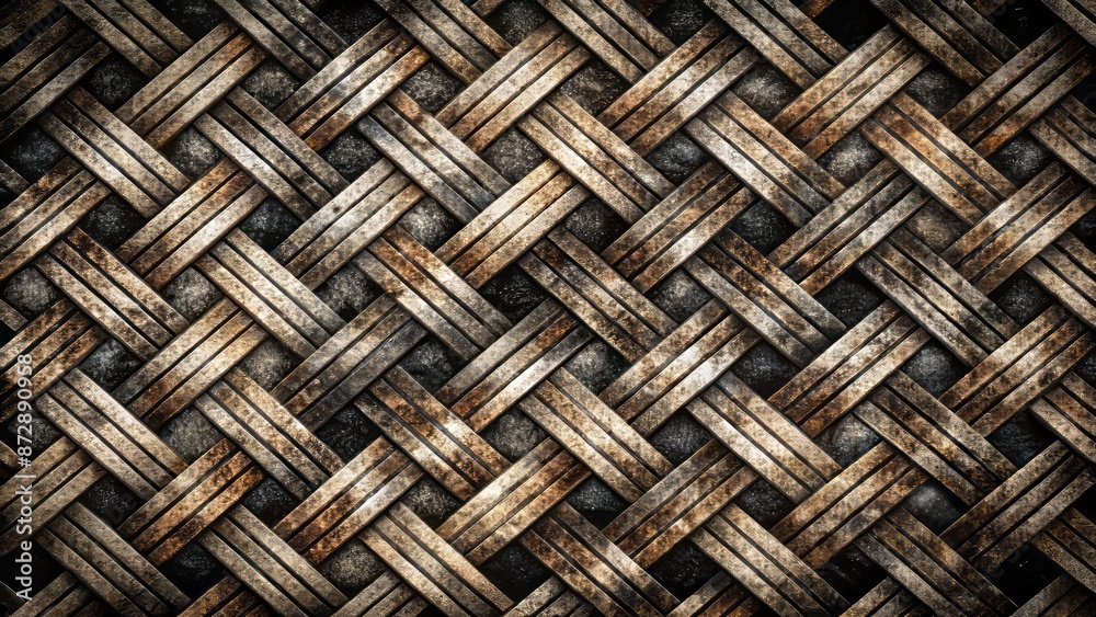 Luxurious woven fabric texture with grungy essence, abstract halftone overlay, and rich black tones on a crisp white background. Luxurious woven fabric texture with grungy essence, abstract halftone overlay, and rich black tones on a crisp white background.