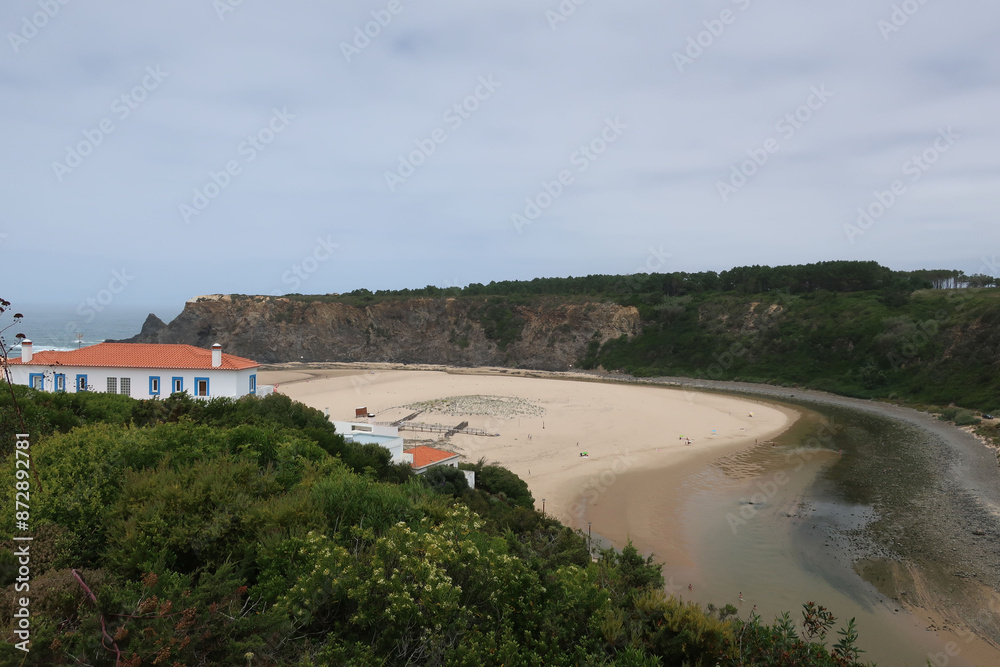 Odeceixe, Portugal. Praia de Odeceixe is a beach belonging to the parish of Odeceixe, municipality of Aljezur. It is the northernmost beach in the Algarve. Odeceixe, Portugal. Praia de Odeceixe is a beach belonging to the parish of Odeceixe, municipality of Aljezur. It is the northernmost beach in the Algarve.