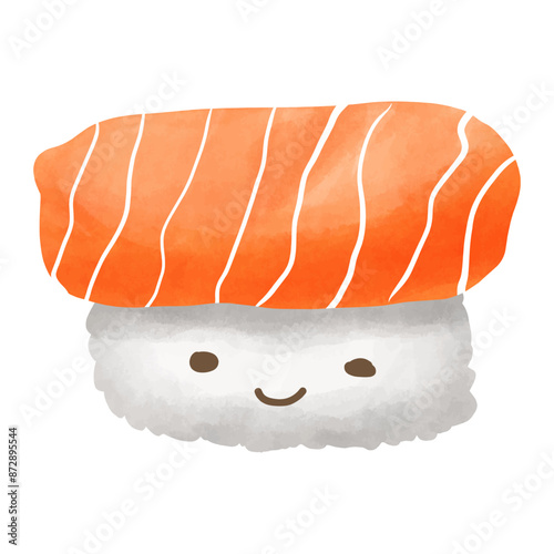 Cute Salmon Sushi