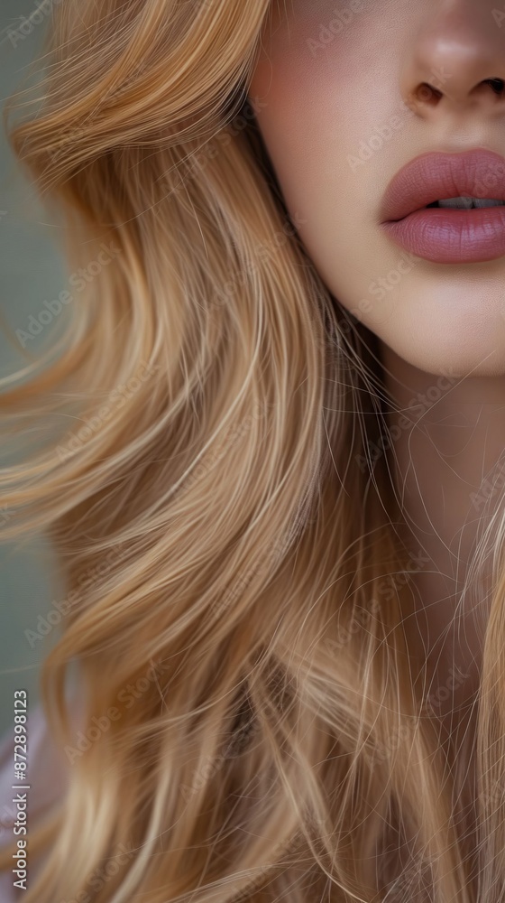 A beautiful blonde woman with long hair. A beautiful blonde woman with long hair.