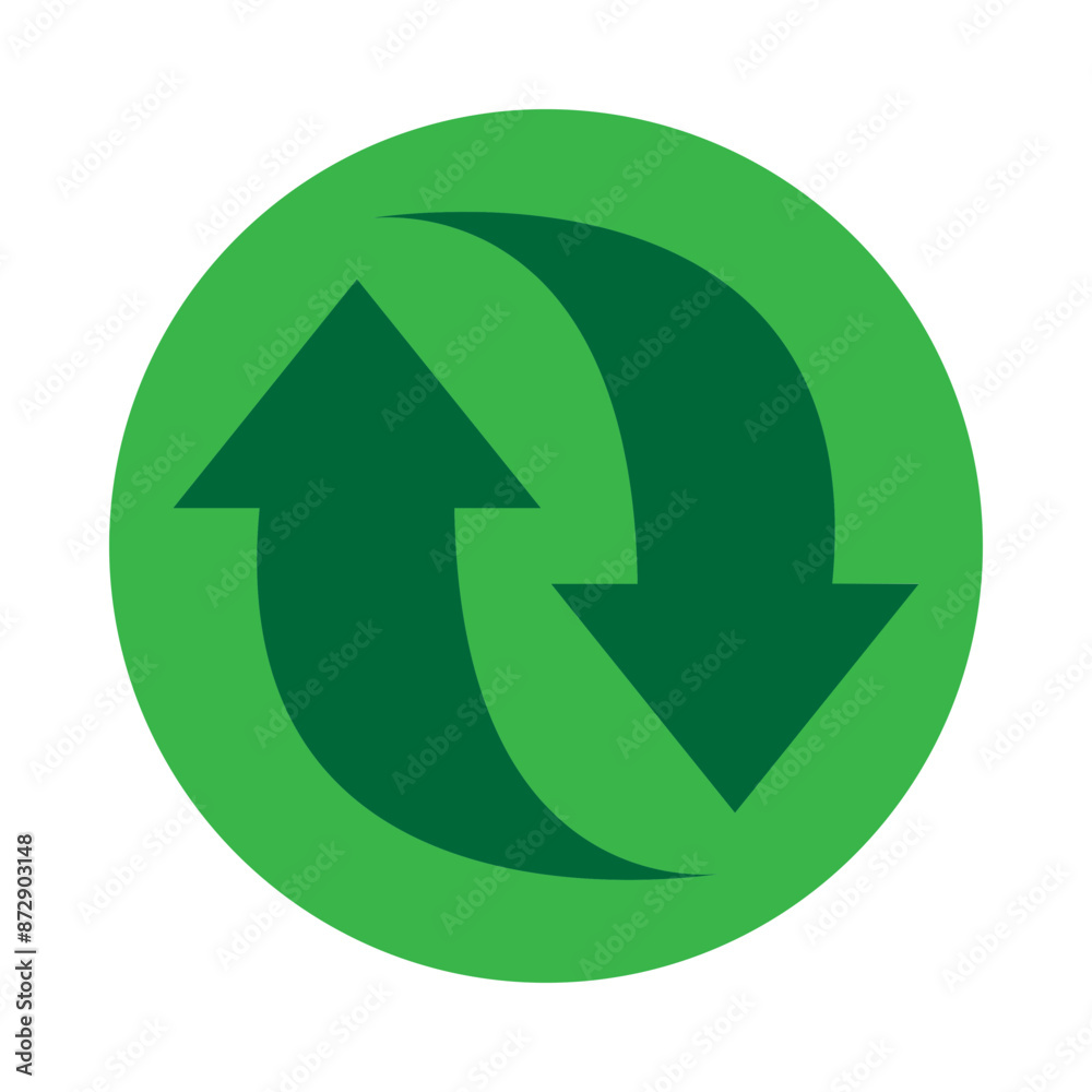 refresh Vector Flat Icon Design refresh Vector Flat Icon Design