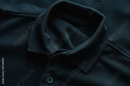 polo shirt mockup with simple background generated by AI 