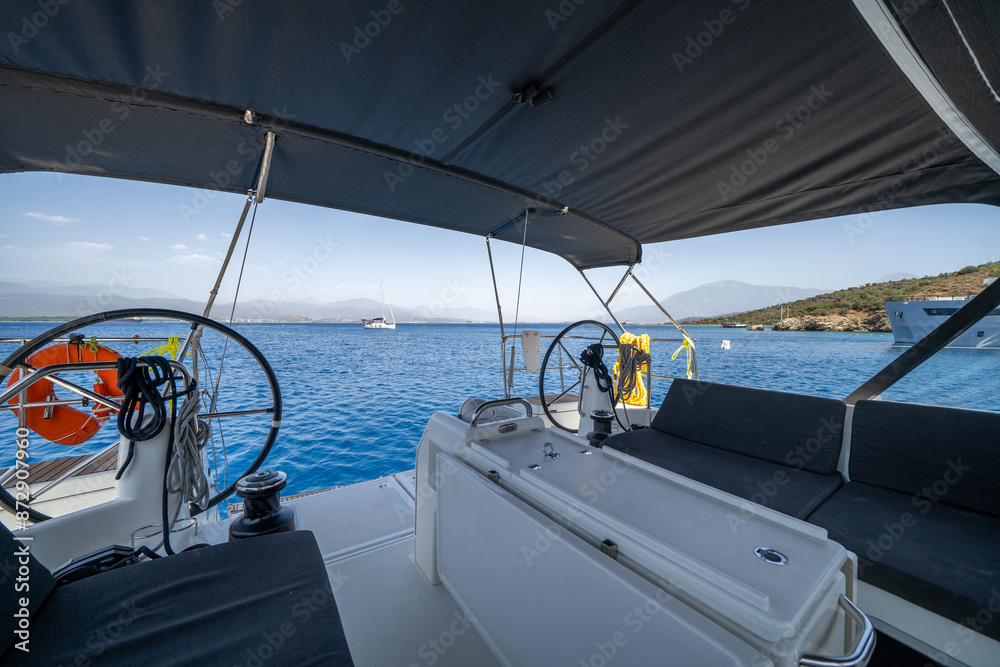 Obraz premium boat interior