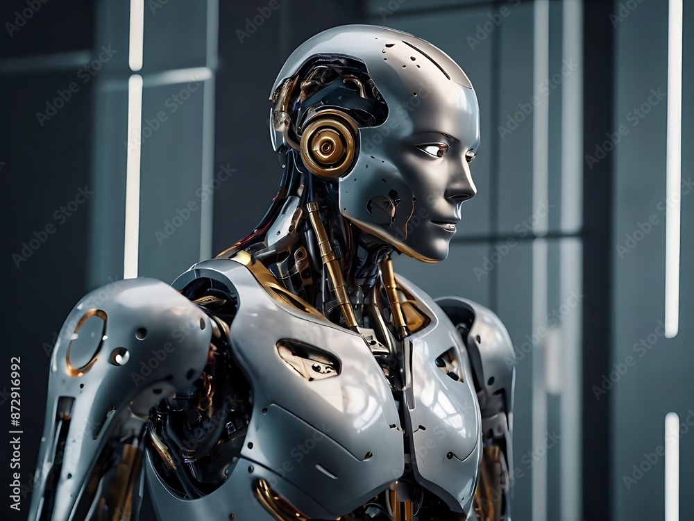 robot made in the form of a human robot made in the form of a human