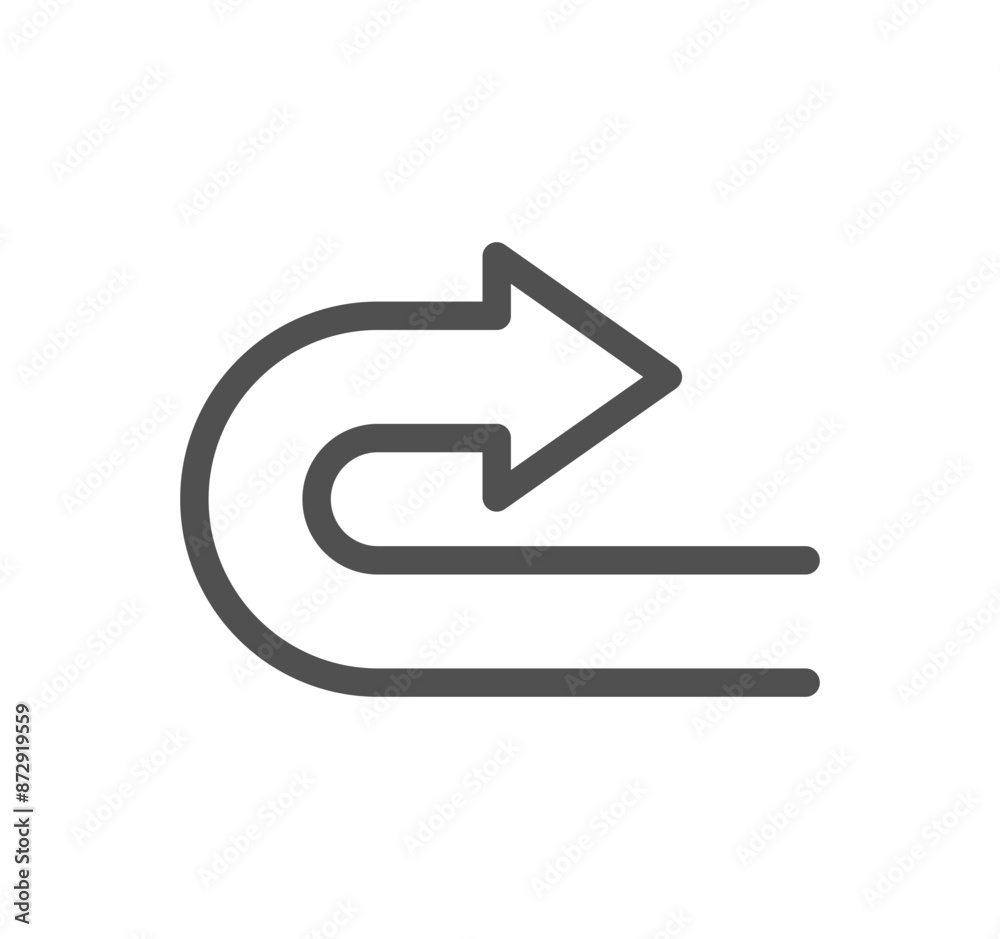 Direction related icon outline and linear vector.
Direction related icon outline and linear vector.