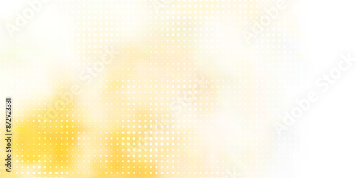 Light Orange vector background with spots.