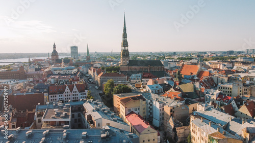 A City Riga country Latvia