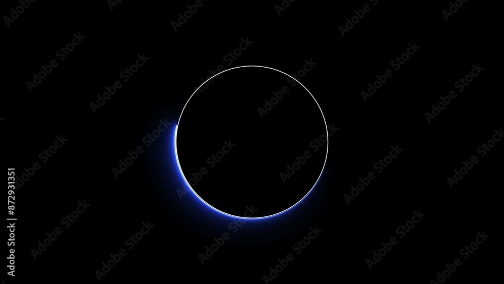 Abstract Beautiful Neon circle icon concept illustration background. Abstract Beautiful Neon circle icon concept illustration background.