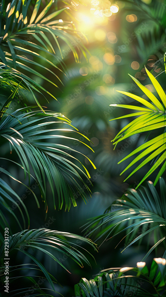 Tropical leaves. Summer exotic trendy background Tropical leaves. Summer exotic trendy background
