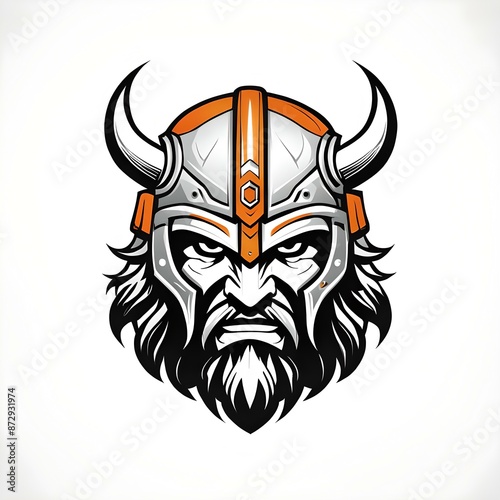 Viking Head Logo - Bold & Powerful Design