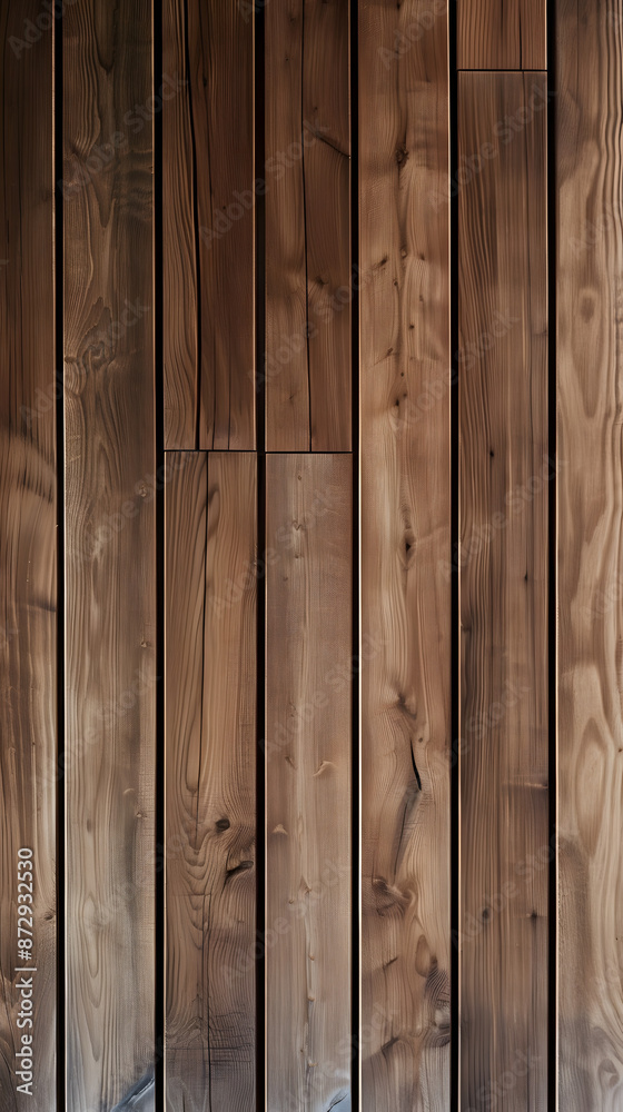 Fototapeta premium vertical wood cladding, hyperrealistic