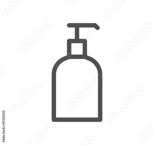 Health and hygiene related icon outline and linear vector. 