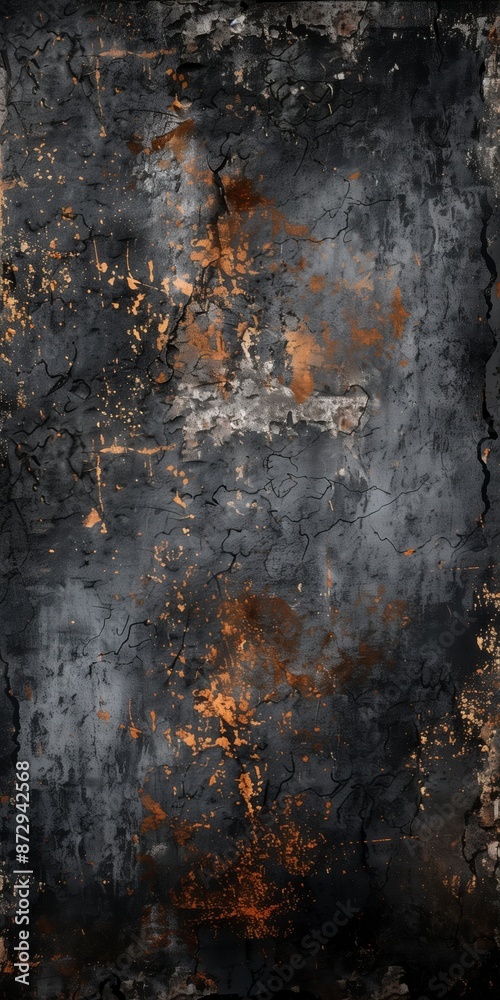 A grunge texture background with dark and moody tones, cracked surfaces, and worn-out details. A grunge texture background with dark and moody tones, cracked surfaces, and worn-out details.
