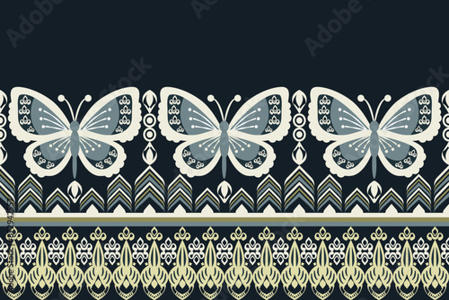 butterfly fabric pattern textile illustration, embroidery, print striped ornament floral, pattern, design for wrapping, silk, scarf, background, textile, carpet, rug, texture, hand-draw