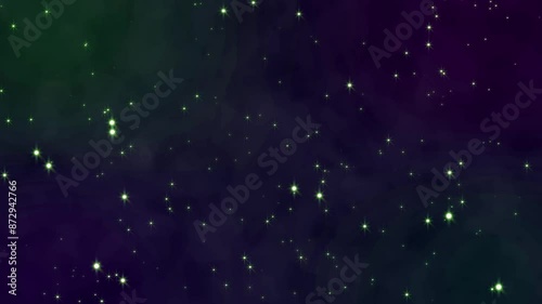 Wallpaper Mural starry night sky sparkle effect motion background Torontodigital.ca
