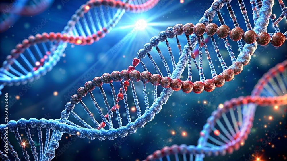 Doppelhelix: Konzept DNA, RNA, Mutation oder Genmanipulation Doppelhelix: Konzept DNA, RNA, Mutation oder Genmanipulation