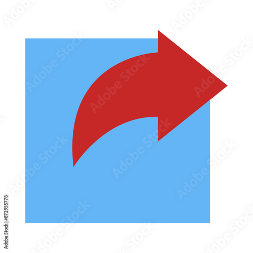 Share flat icon