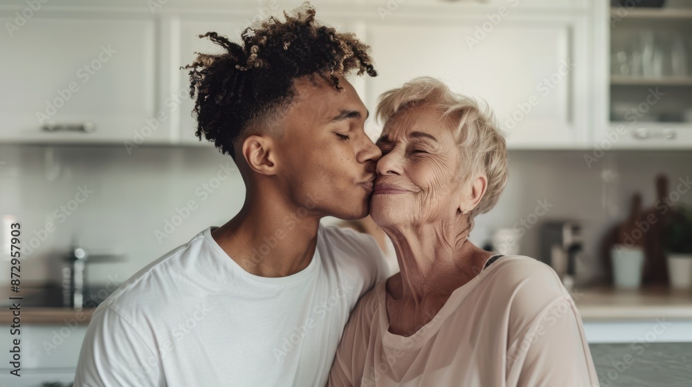 The affectionate kiss The affectionate kiss
