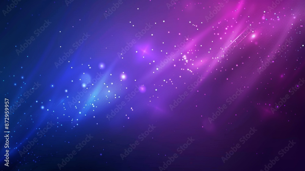 Obraz premium Elegant gradient background in shades of blue and purple, perfect for presentations 