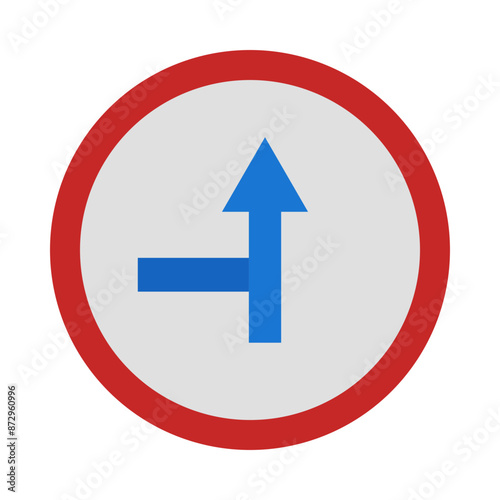 Side road left icon flat icon Free Download Side road left icon flat icon - GFXLoad