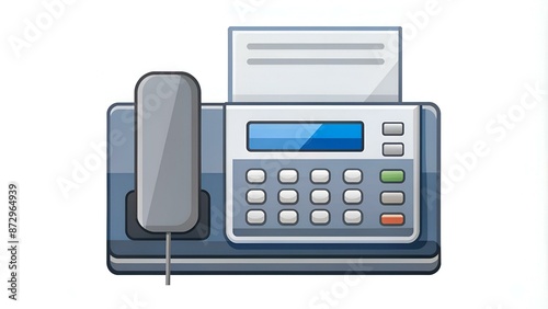Fax Machine Vector Icon