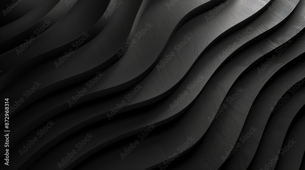 Fototapeta premium black background abstract lines 