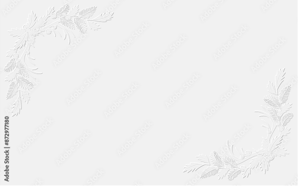 embossed image of leaves embossed image of leaves