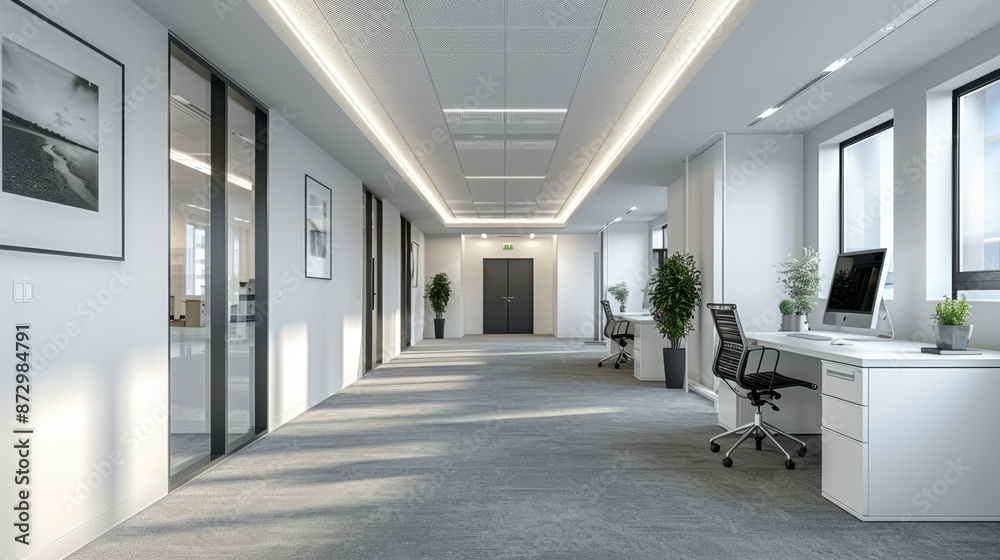 Small Office Interior Background Small Office Interior Background